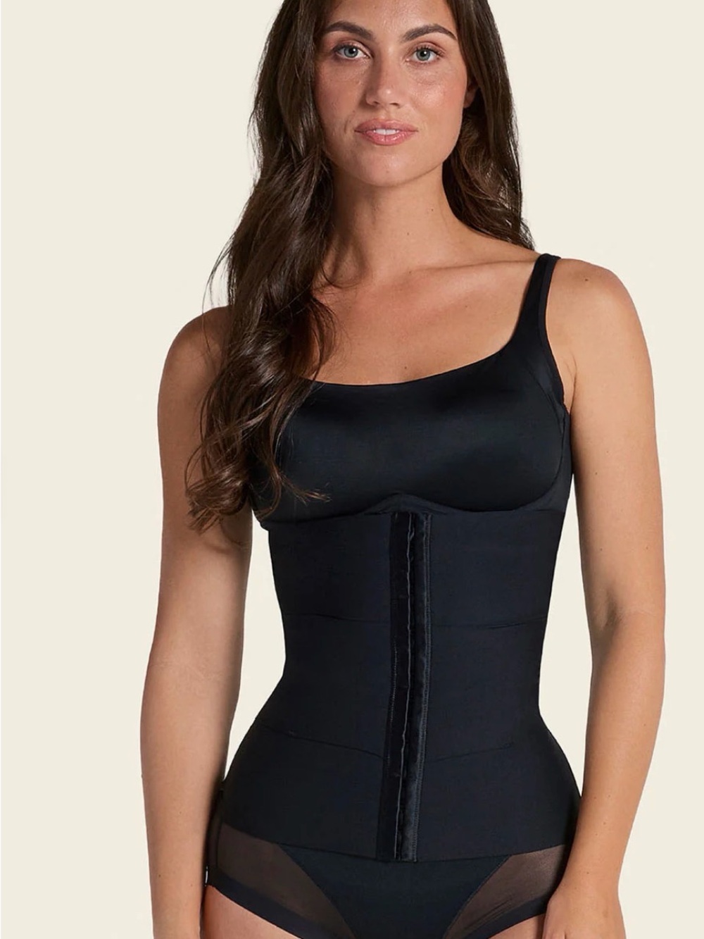 Leonisa 3 Belt Custom Waist Cincher Witj Lumber Support
